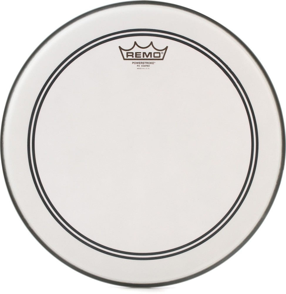 Remo Powerstroke P3 Coated Batter Drumhead - 14 inch (2-pack) Bundle