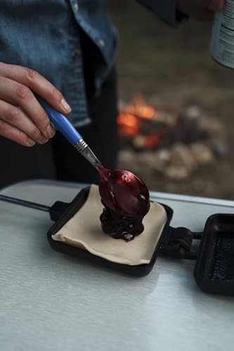 Stansport Cast Iron Square Pie Iron - Open Fire Cooker