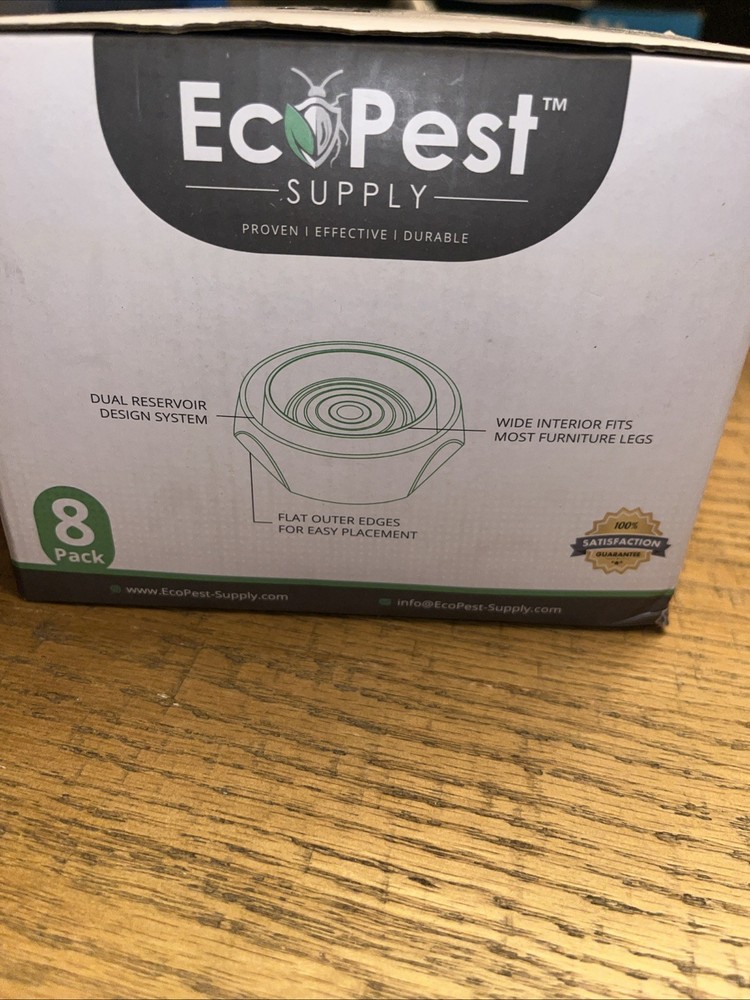 NEW Sealed ECOPEST Supply Bed Bug Blocker 8 Pack