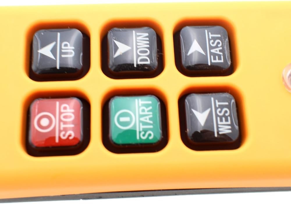 HS-6 Industrial Hoist Crane Wireless Remote Control Switch.