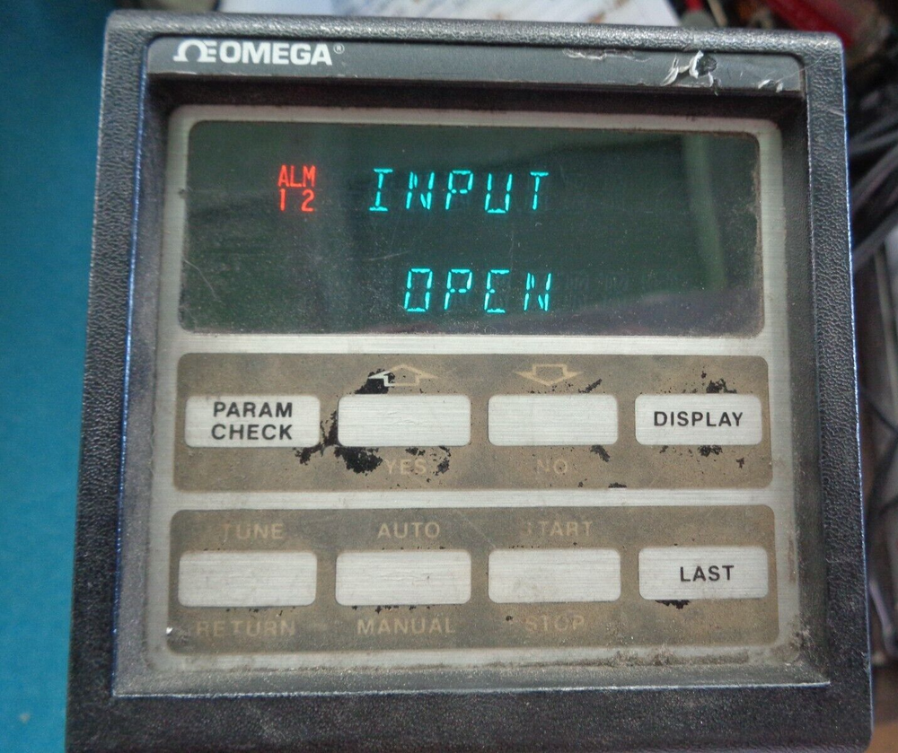 Vintage Early Model Omega Microprocessor Based Controller, 120VAC
