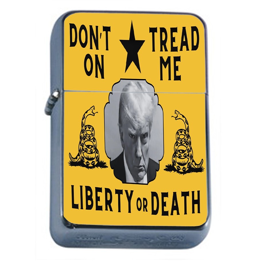 TRUMP Tread Flip Top Oil Lighter Wind Resistant
