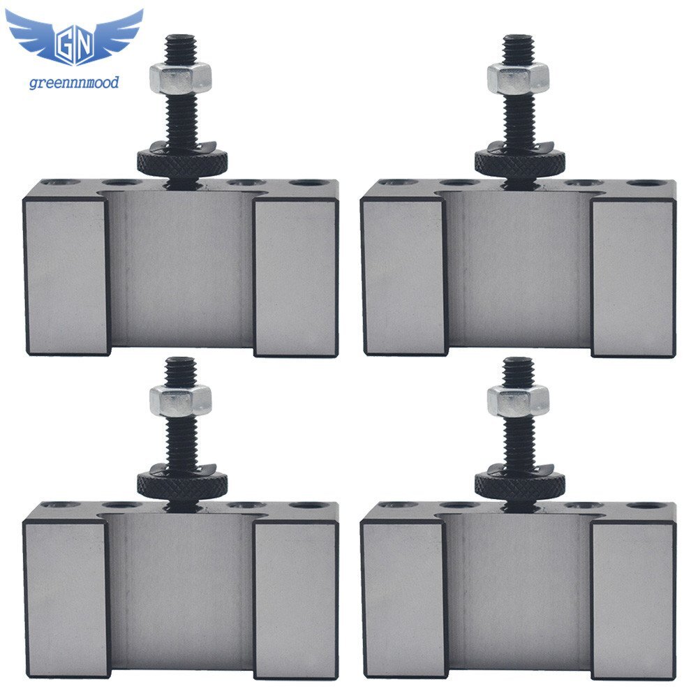 4Pcs OXA #1 250-001 Quick Change Turning Facing Lathe Tool Post Holder