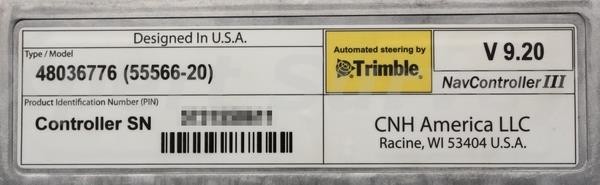 Trimble AgGPS NavController III For Steering Control Systems Nav III 55566-20