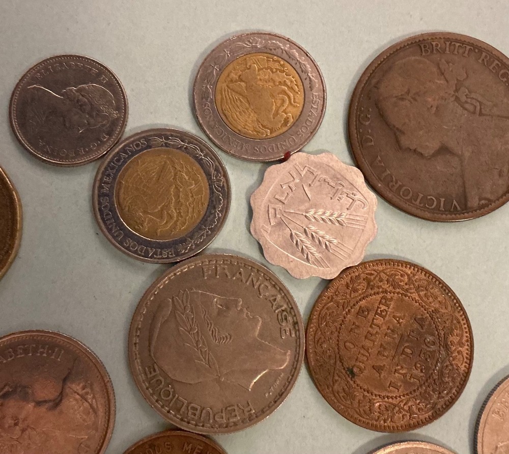Lot of 24 Foreign Coins