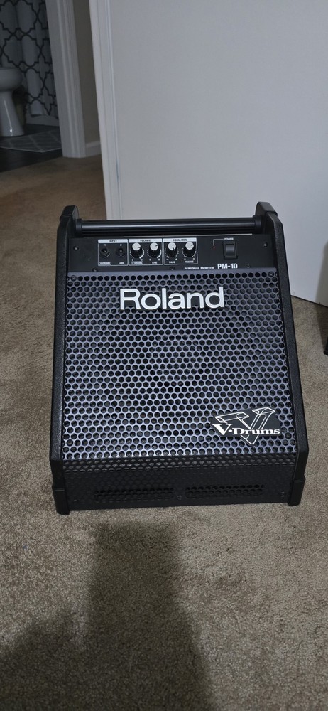 Roland PM-10 V-Drum Speaker System /Speaker Amp Amplifier