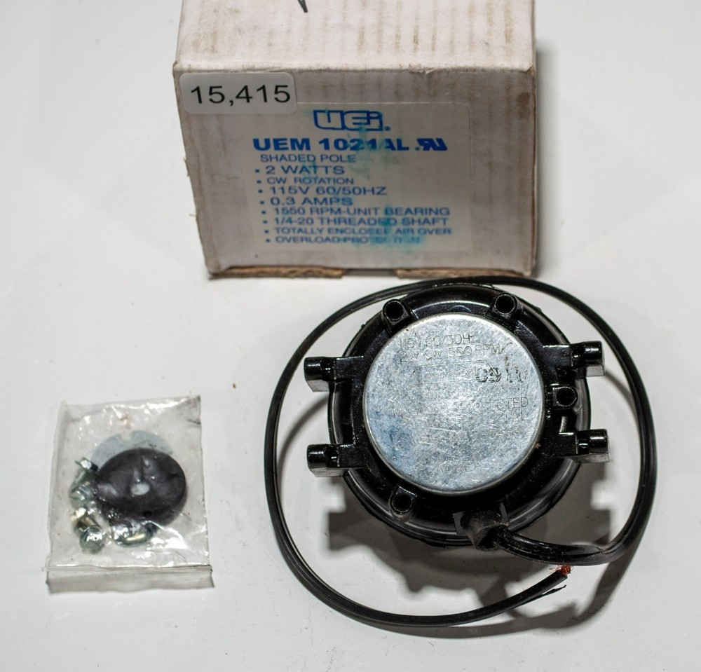 UEI 1021AL Shaded Pole Motor