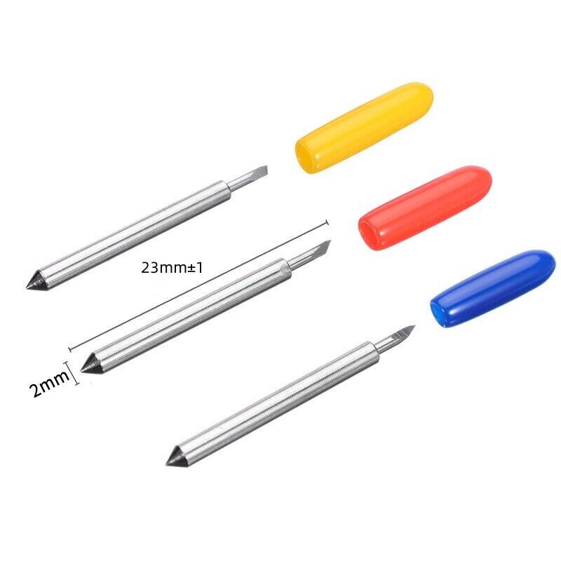 50pcs 30° Degree Cutting Plotter Tungsten Blade Carbide for Roland Cutter