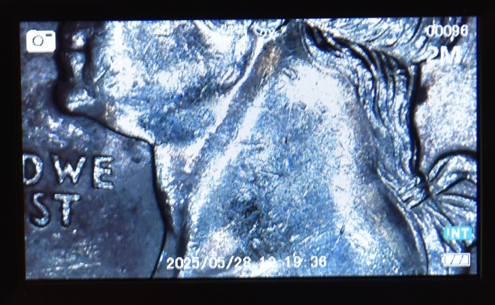 1996 P Quarter Error Broad Struck, Die Chips, Doulble Die Multi Errored