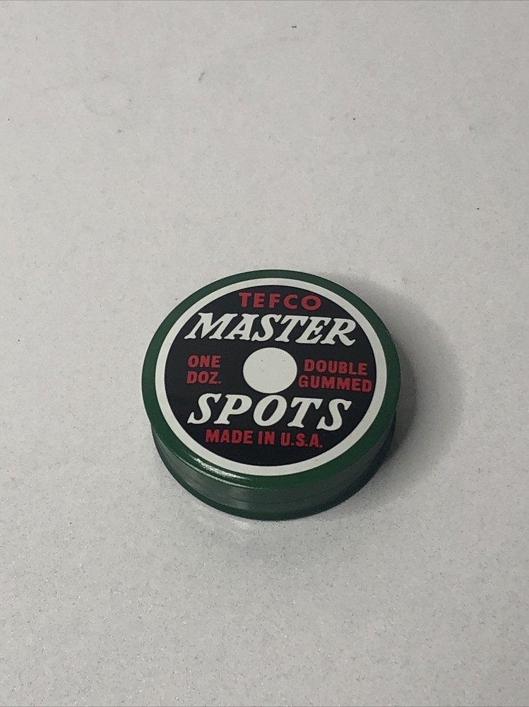 Tefco Master Spots 12ct., Head / Racking Spot  Dot Pool Billiards