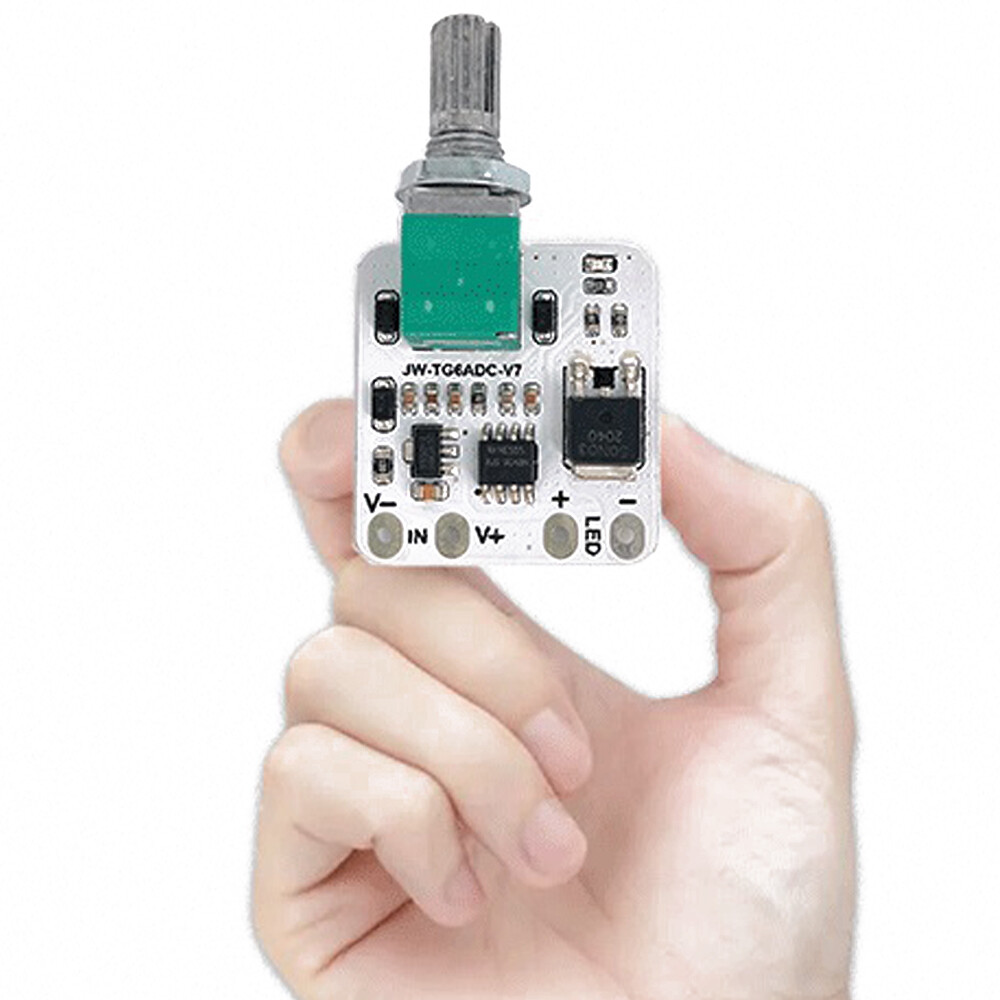 DC5-24V 5A LED Constant Voltage Dimmer Module Light Strip Dimmer Switch Board