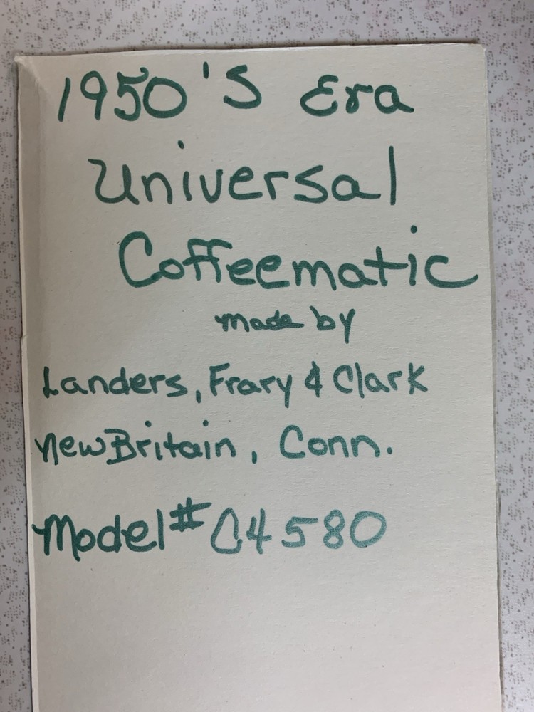 6ft Coffeematic Coffee Percolator PowerCord Model C4580 MayInterchange