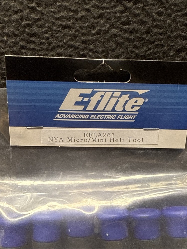 E-Flite EFLA261 Micro/Mini Heli Tool Assortment 6 pc Pouch NEW Phillips Allen MM