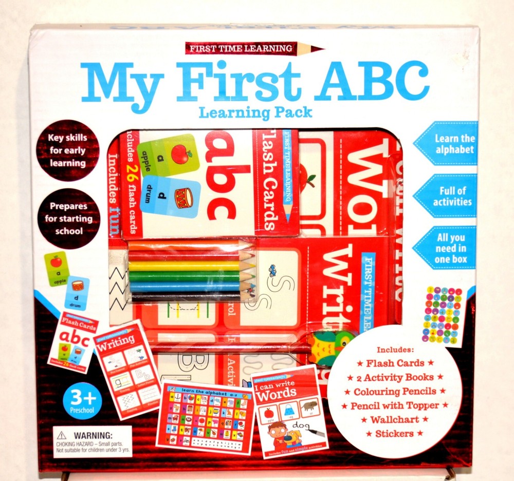 First Time Learning - My First ABC Learning Pack – 2019 - New