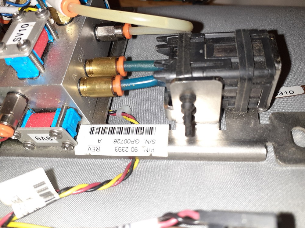 Pnumatic Sampling device, pump,micro solenoid valves,plumbing, for parts