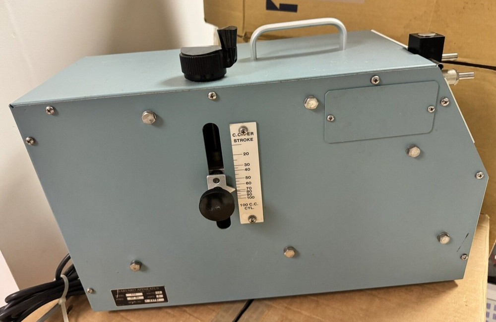 Harvard Apparatus Dual Phase Control 655 Respirator,Volume Controlled Ventilator