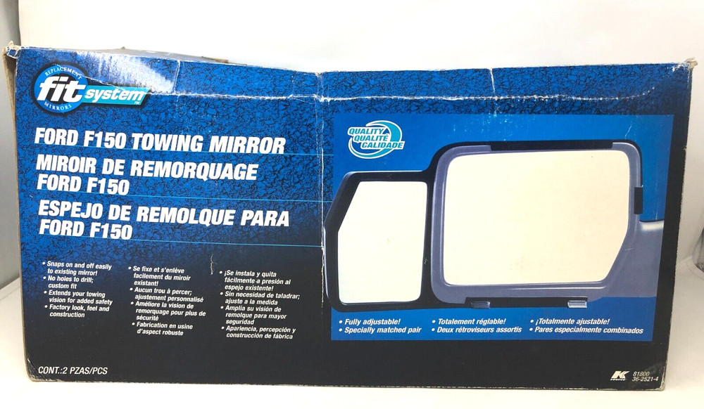 Fit System K Source 81800 Towing Mirror F150 2004-2008