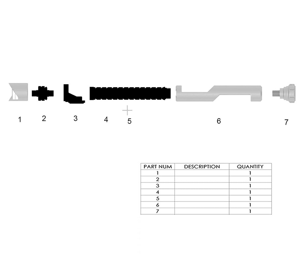 3D Printed Scalper Saber Custom DIY Saber Kit 1:1 Scale