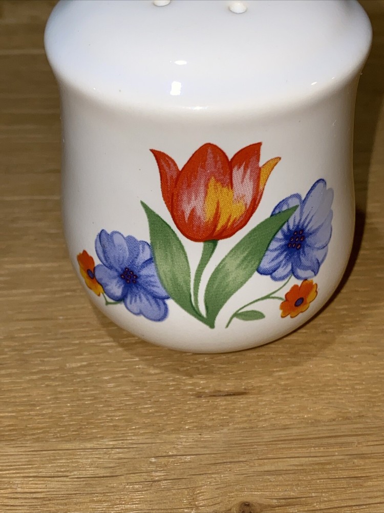 Vintage Corelle Tulip FRESH CUT Salt Shaker
