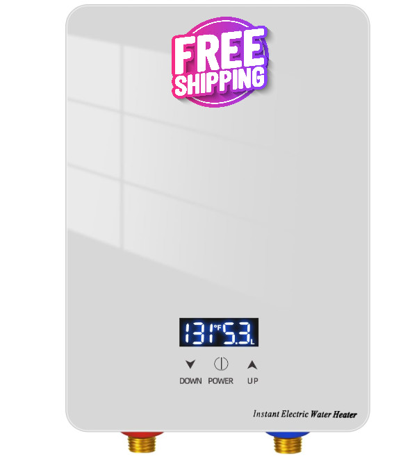 Tankless Water Heater Electric Whole House ECO Instant Hot On Demand 220/240v