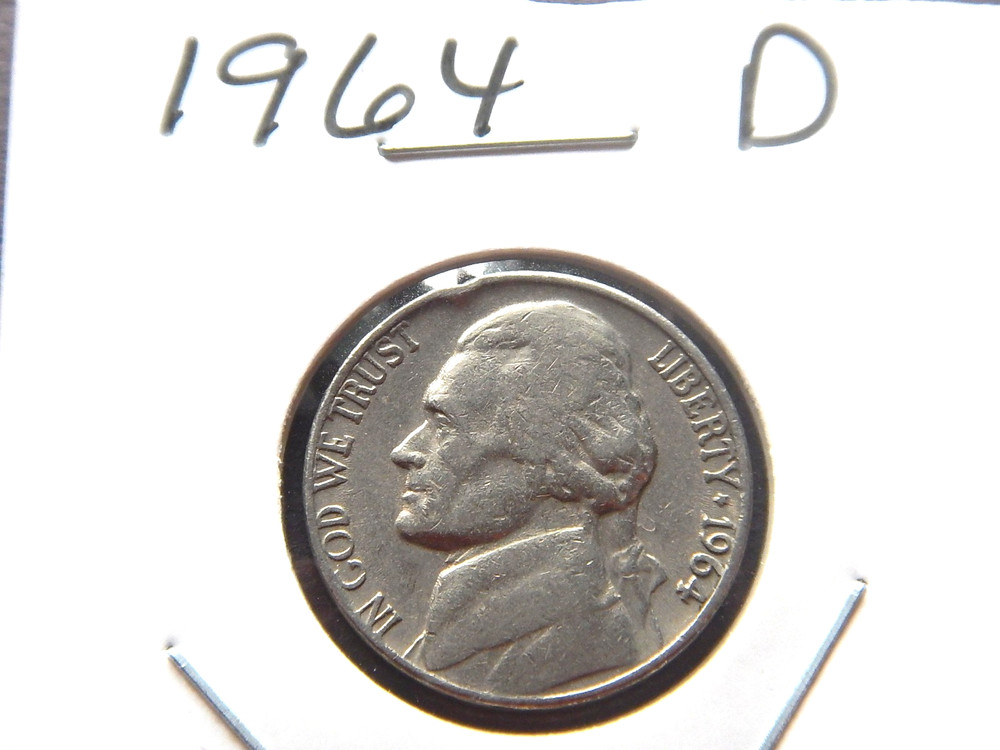 1964 (D) Jefferson Nickel