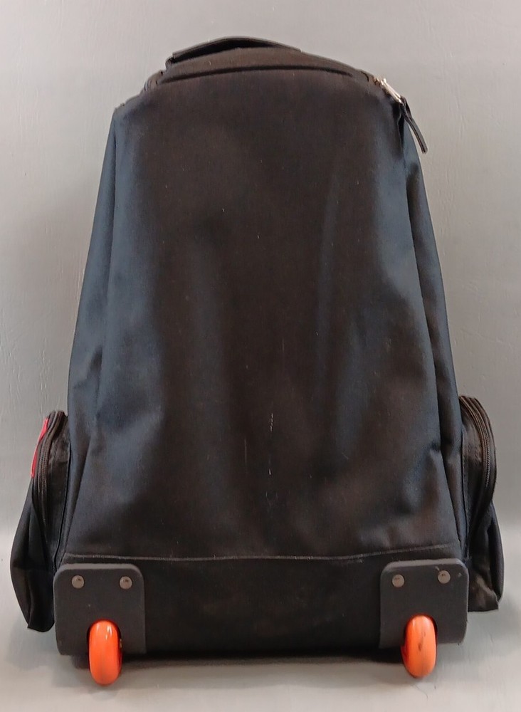 Brunswick Zone Rolling Ball Roller Red Bowling Bag Extending Handle
