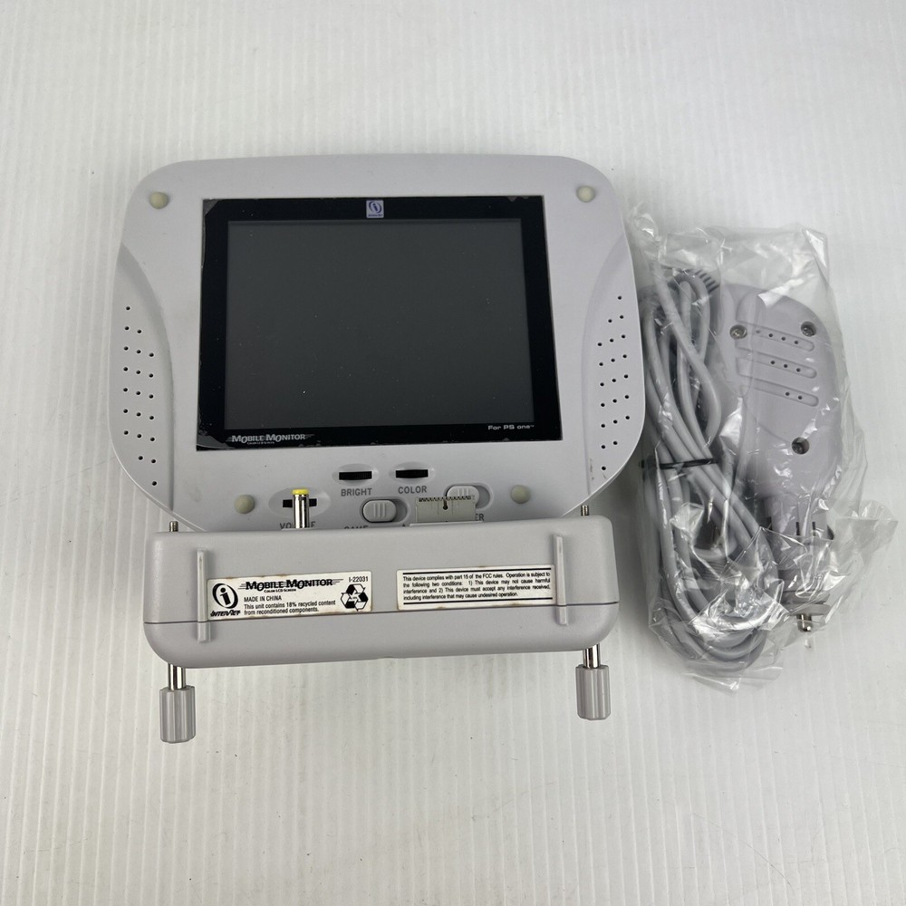 InterAct Mobile Monitor PS One With Box - Working with issues