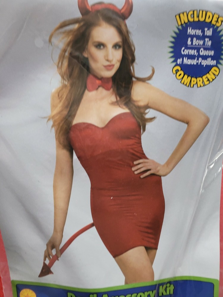 Women's Halloween Costume Devil Accessory Kit Rubies