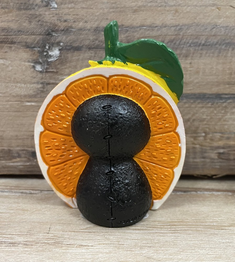 Furrybones Orange Resin Figurine