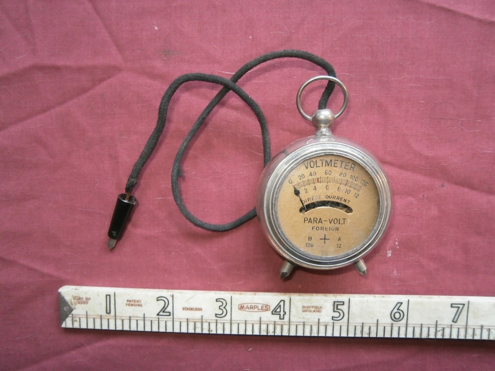 Vintage para volt volt meter