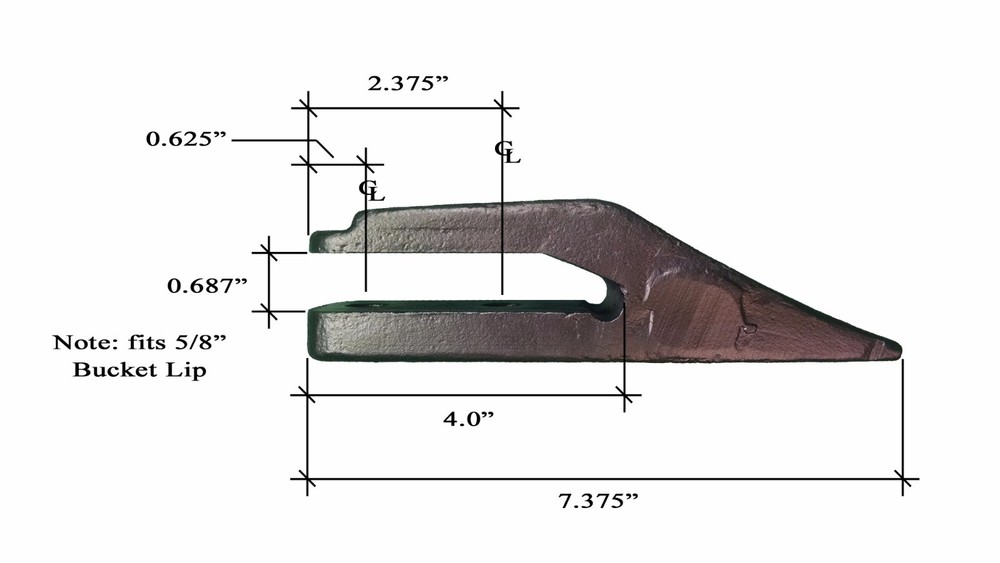 5 - Bobcat Style Skid Steer, Mini Ex Bucket Unitooth - 6684447
