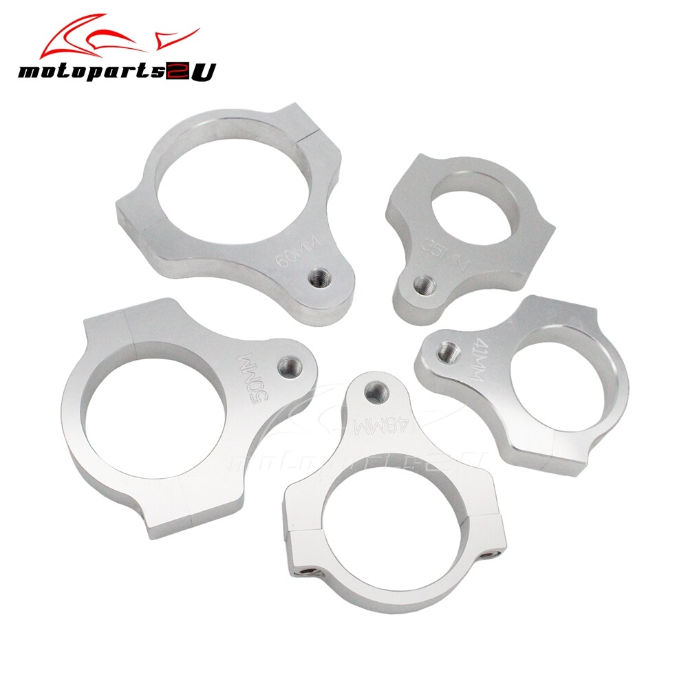 CNC Aluminum Motorcycle Steering Damper Fork Shock Frame Mounting Clamp Bracket