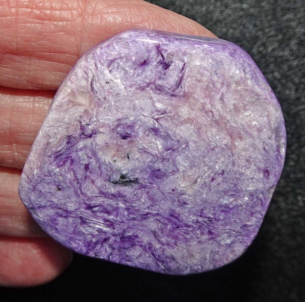 Charoite A Flat Palmstone sc760f