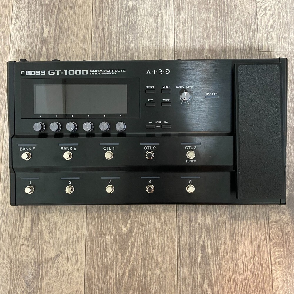 Boss GT-1000 Guitar Effects Processor Multi-Effects Pedal ※With / Adapter & Case
