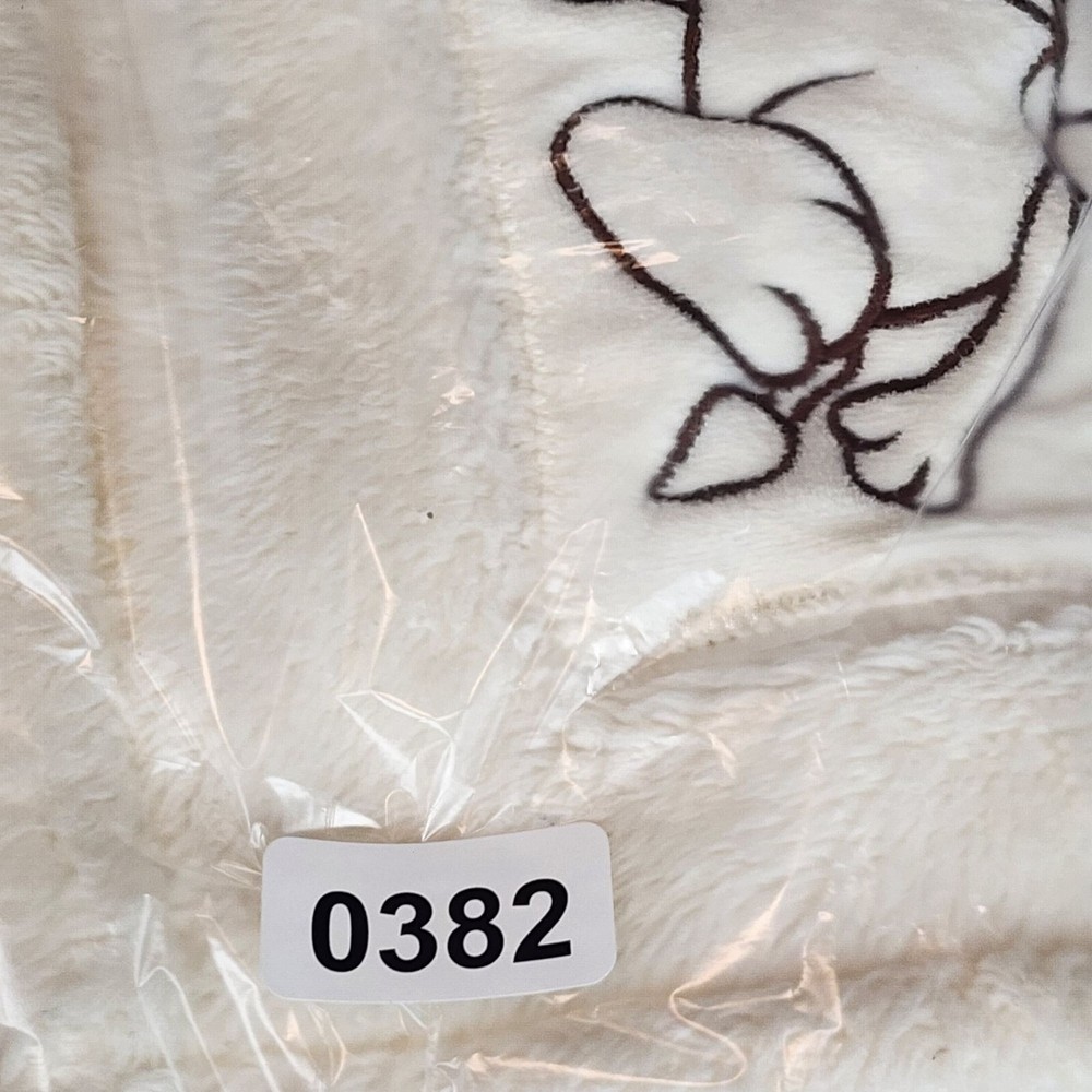 Baby Gear plush security blanket Lion off white