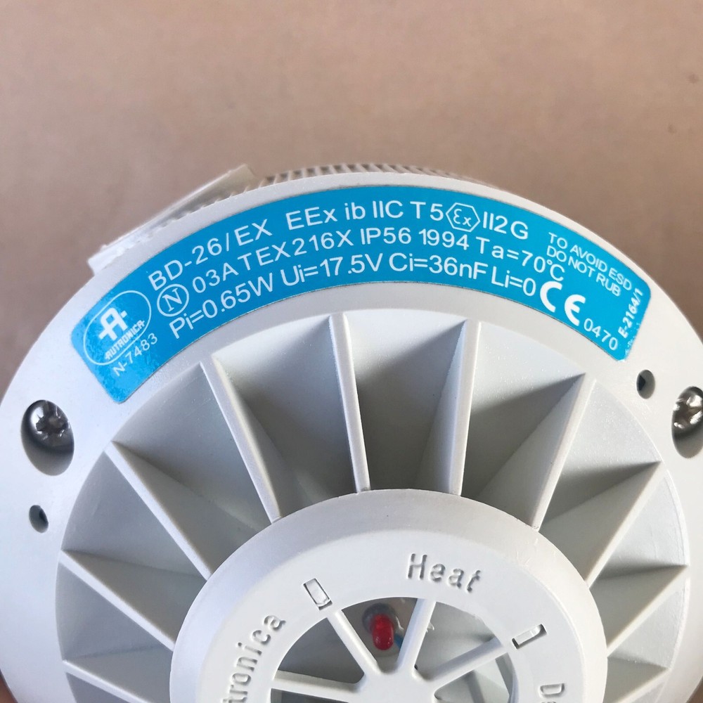 AUTRONICA BD-26 HEAT DETECTOR 116-BD-26