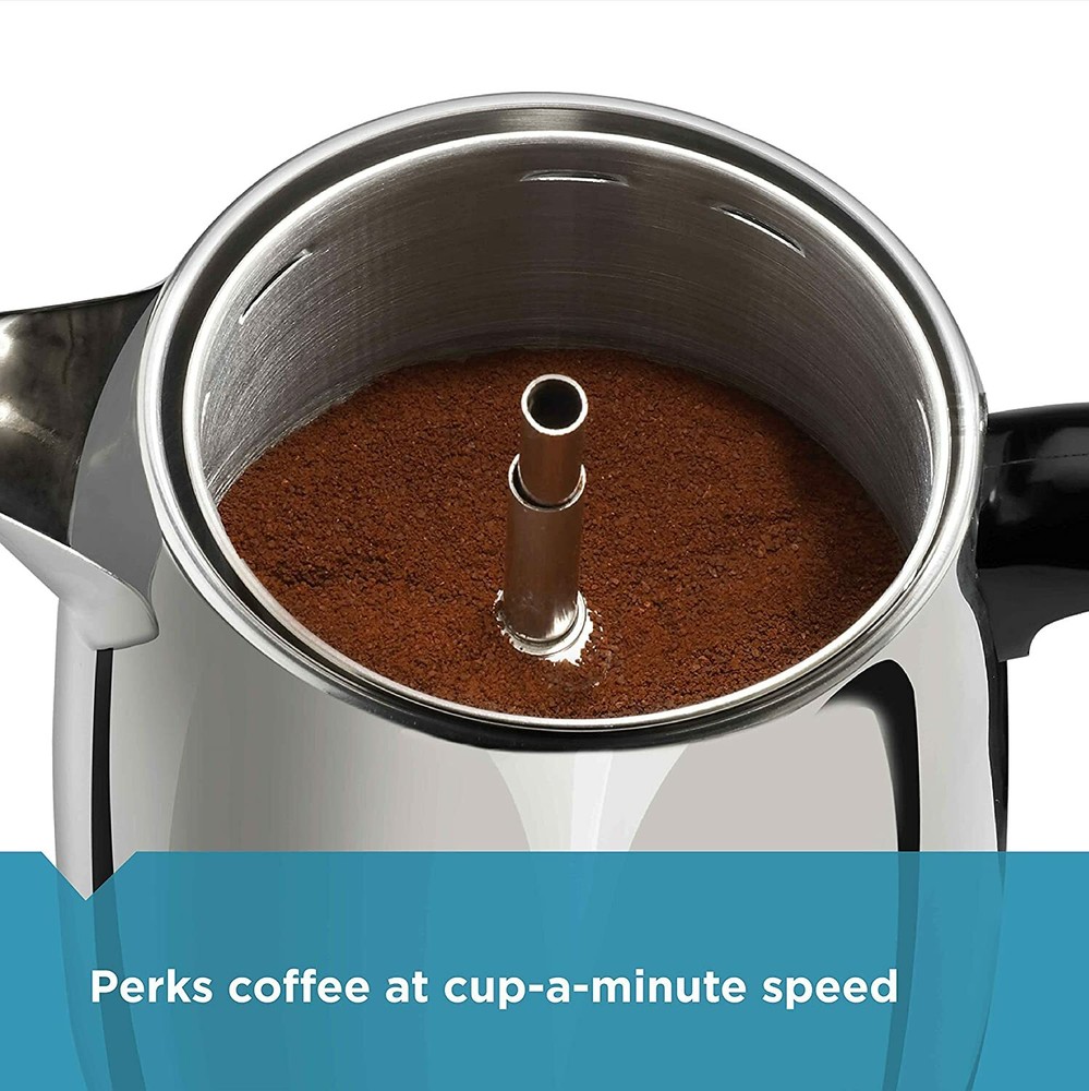 Farberware FCP240 2-4-Cup Percolator Stainless Steel