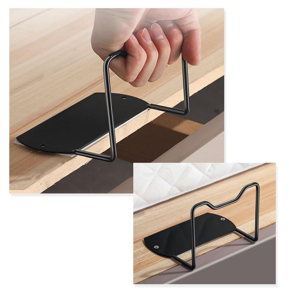 Mattress Slide Stopper & Retainer Bar 2Pcs – Prevent Sliding Stabilizer for B...