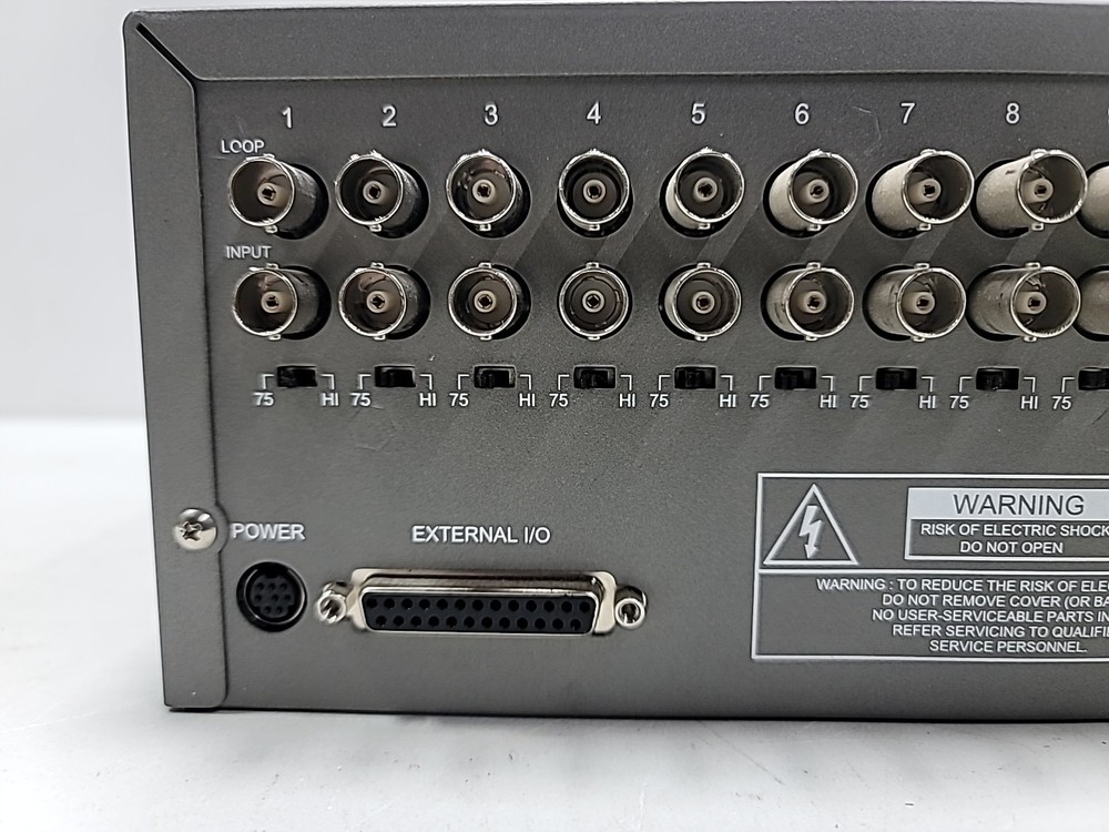 16‑Channel Digital Multiplex Recorder DVR16M HS‑DVR163 – Untested AS‑IS
