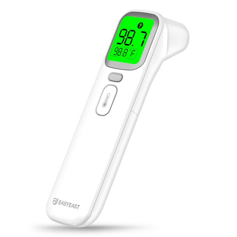 Touchless Infrared Forehead Thermometer, Smart Digital Screen, Fast Reading Dete