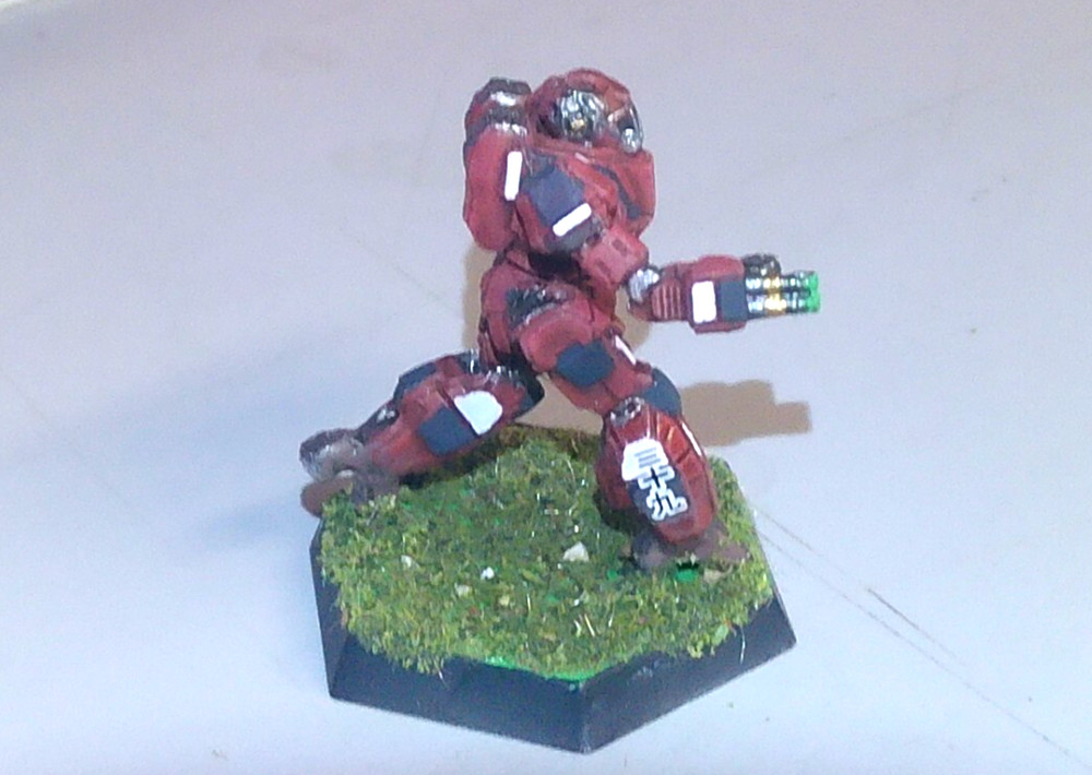 BATTLETECH WASP MECH [HOUSE KURITA] (CATALYST, PLASTIC, PAINTED)