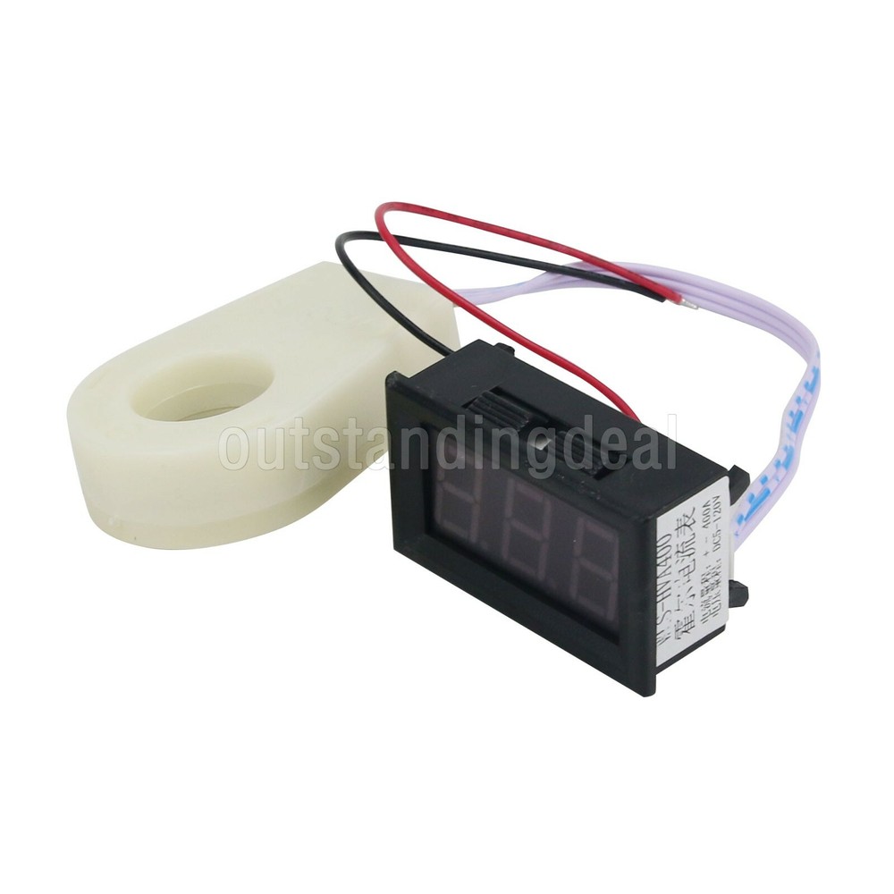 WLS-HVA400 DC 5-120V Current Voltage Meter Voltage Current ±400A 1A os67