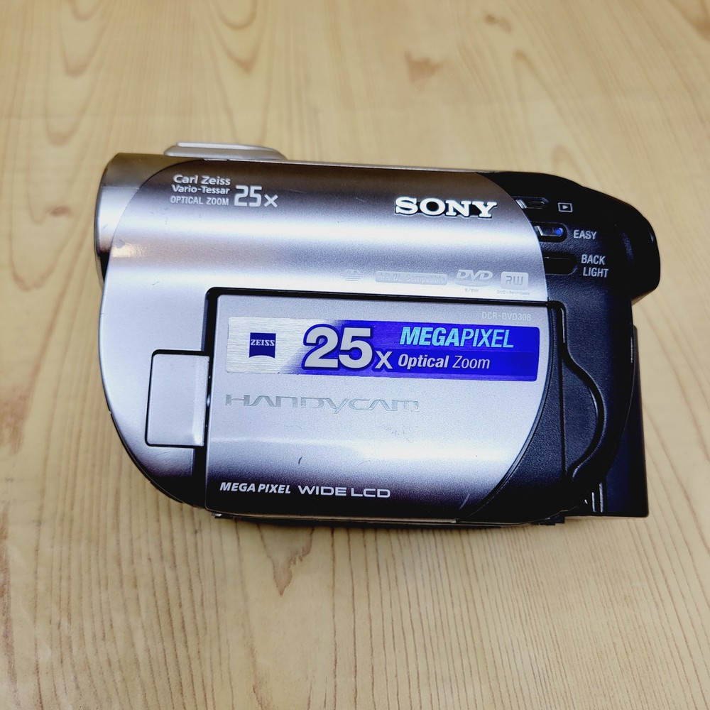 Sony Handycam DCR-DVD308 Untested AS-IS
