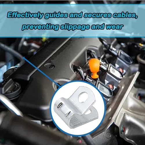 Cable Guide Clamps for Engine Throttle, Compressor Speed Control and