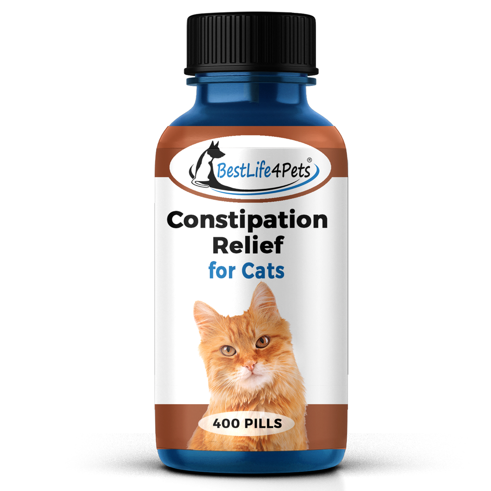 Constipation Relief for Cats: Natural Laxative, Stool Softener, Helps Digestion