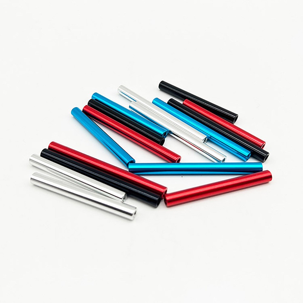 Metal Pull Rod Round Aluminum Column M3 Metal Pull Rod 10 PCS for Aircraft Model