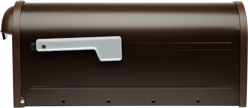 JUMBO POST MOUNT MAILBOX Galvanized Steel Extra Large Rural Mail Box