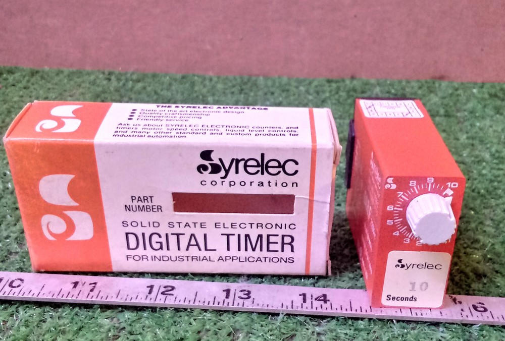 1 NEW  SYRELEC OAR.F SOLID STATE DIGITAL TIMER NIB ***MAKE OFFER***