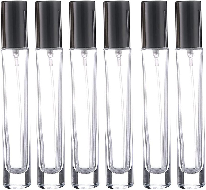 5 Pack 10Ml Glass Perfume Atomizer,Empty Perfume Bottles Mini Spray Bottle Plast
