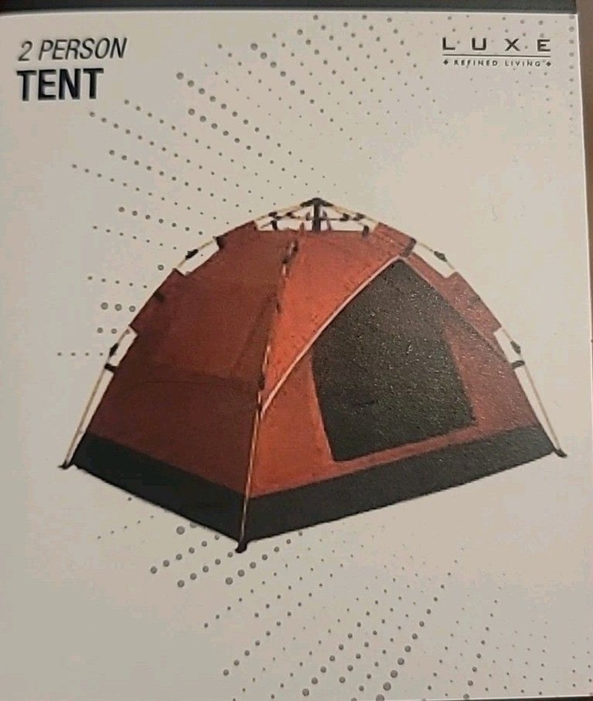 Luxe 2- Person Tent, Red